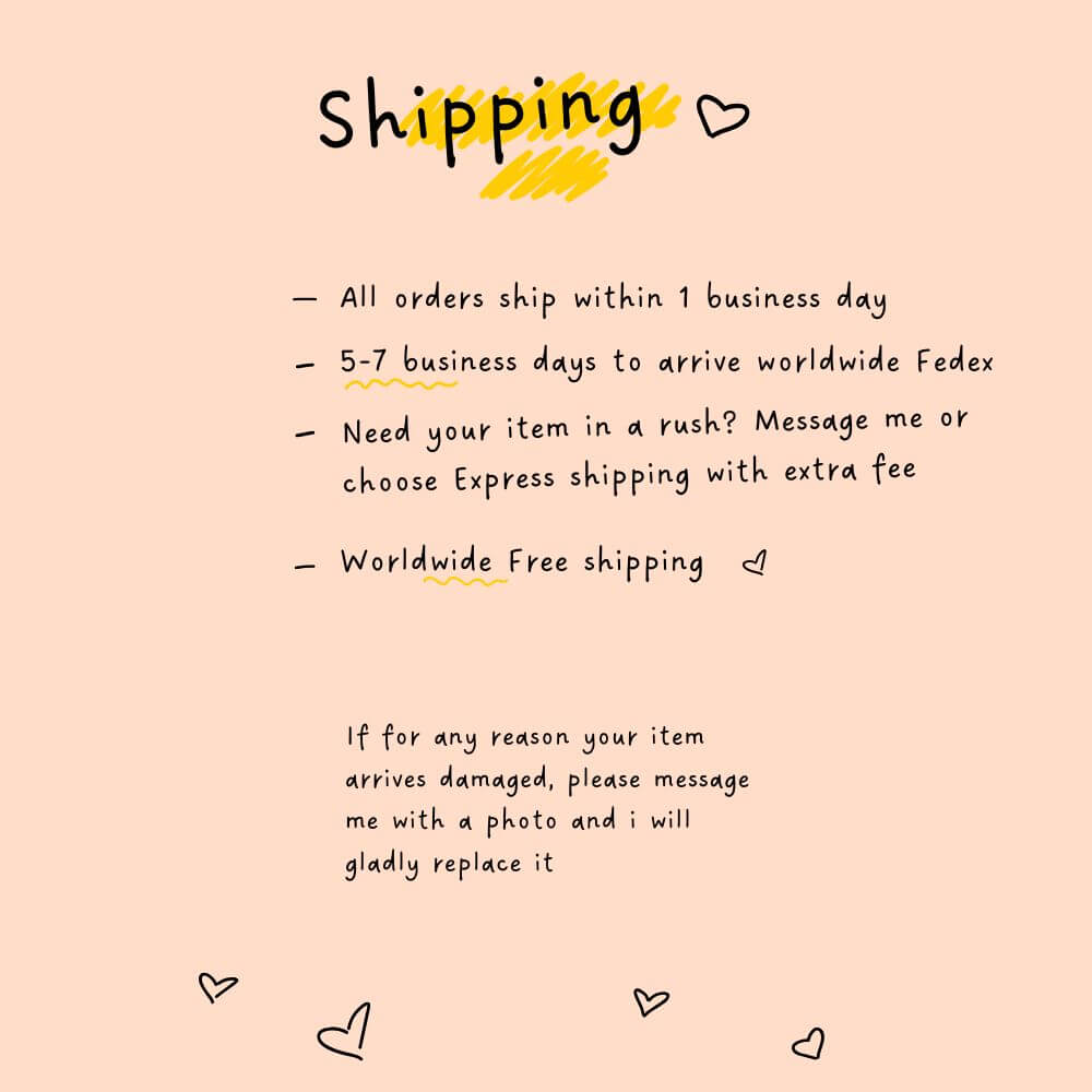 Shipping information for Sheepskin Wool Leather Slippers Beige - Tatifurs, including details about order processing and worldwide shipping.