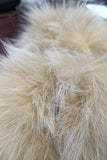 Beige Fox Fur Cuffs