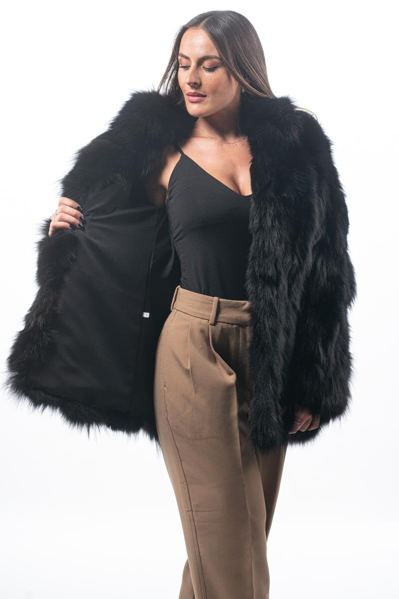 Fur coats women, fur jacket women, fox fur coat