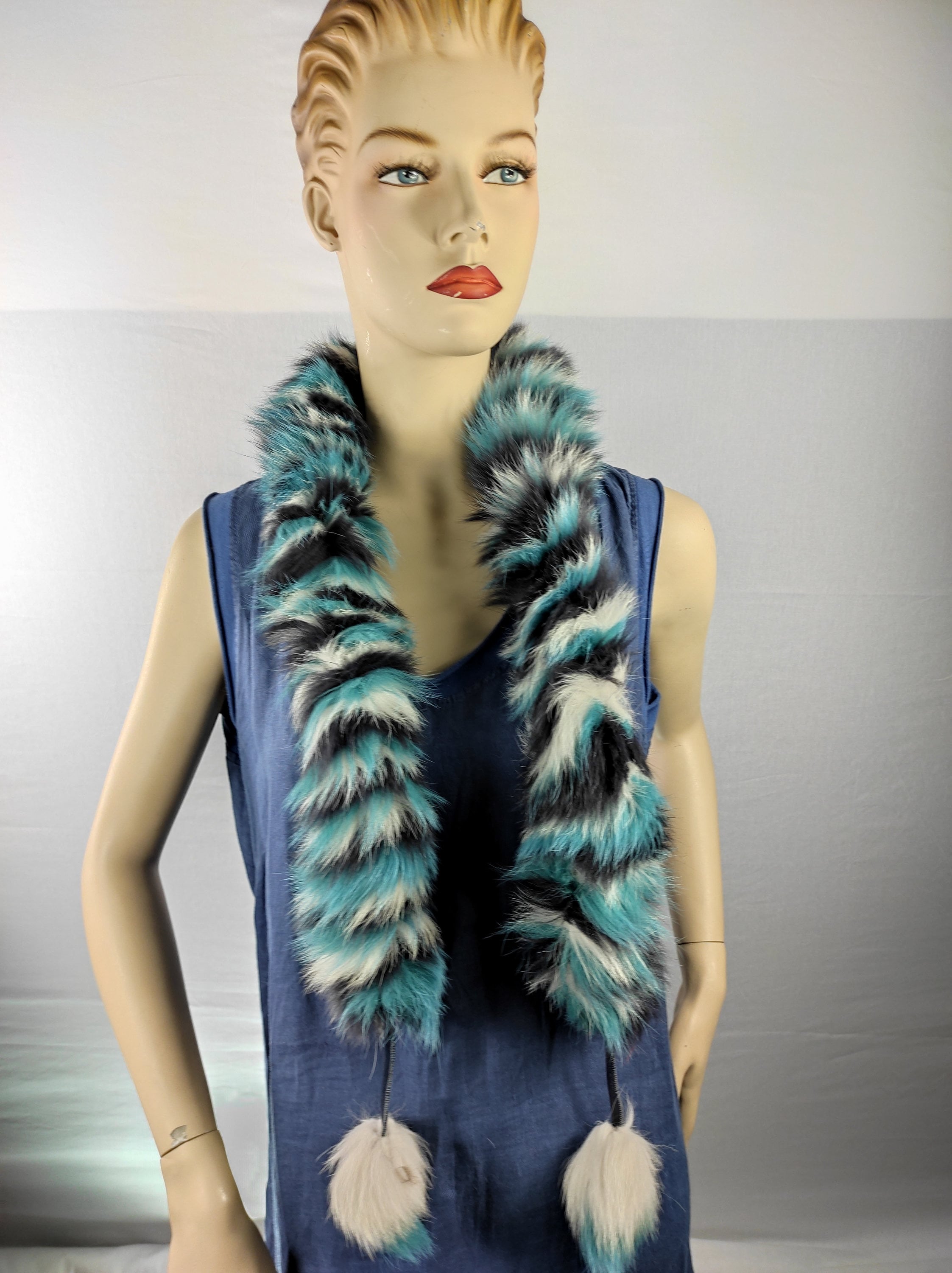 Fur scarves, fur scarf womens, fox fur scarf, fur collar