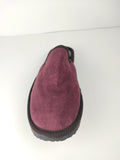 Bordo Fur Leather & Sheepskin Slippers