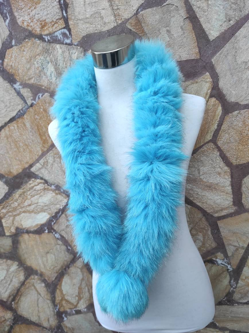 Fur scarves, fur scarf womens, fox fur scarf, fur collar