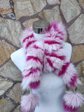 Fur scarves, fur scarf womens, fox fur scarf, fur collar