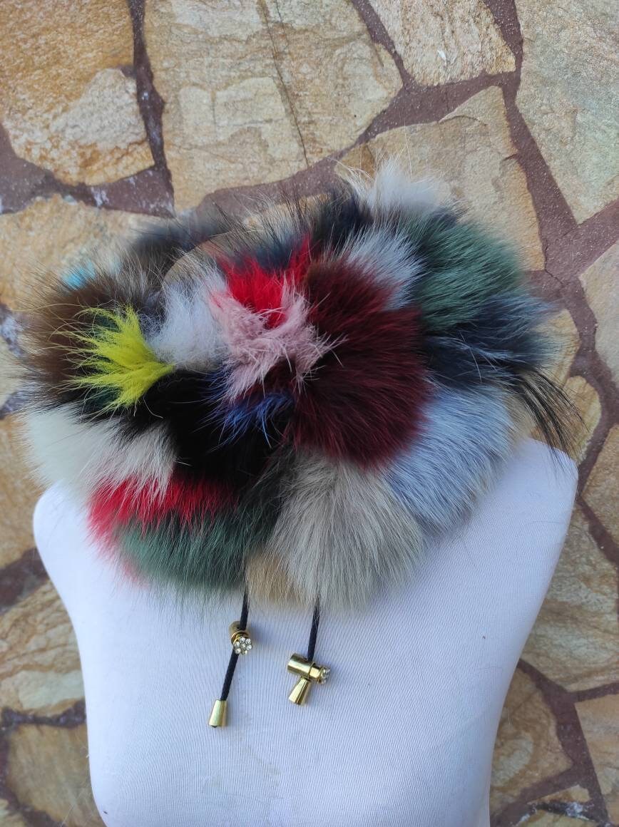 Fur scarves, fur scarf womens, fox fur scarf, fur collar