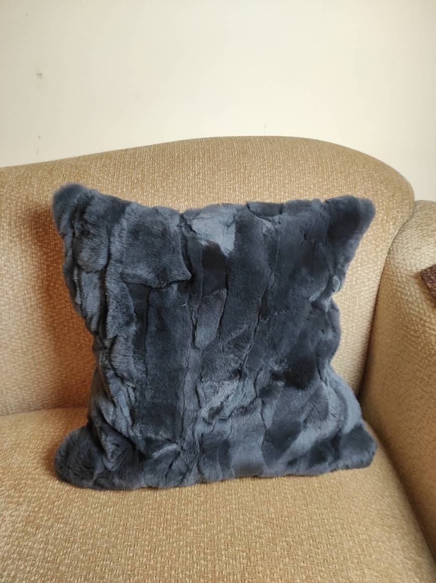 Fur pillowcases, fox fur pillowcases, real fur pillowcases