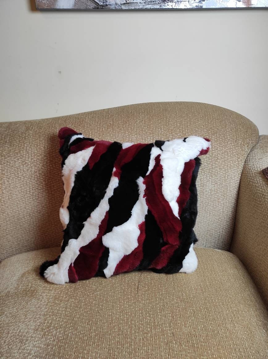 Fur pillowcases, fox fur pillowcases, real fur pillowcases