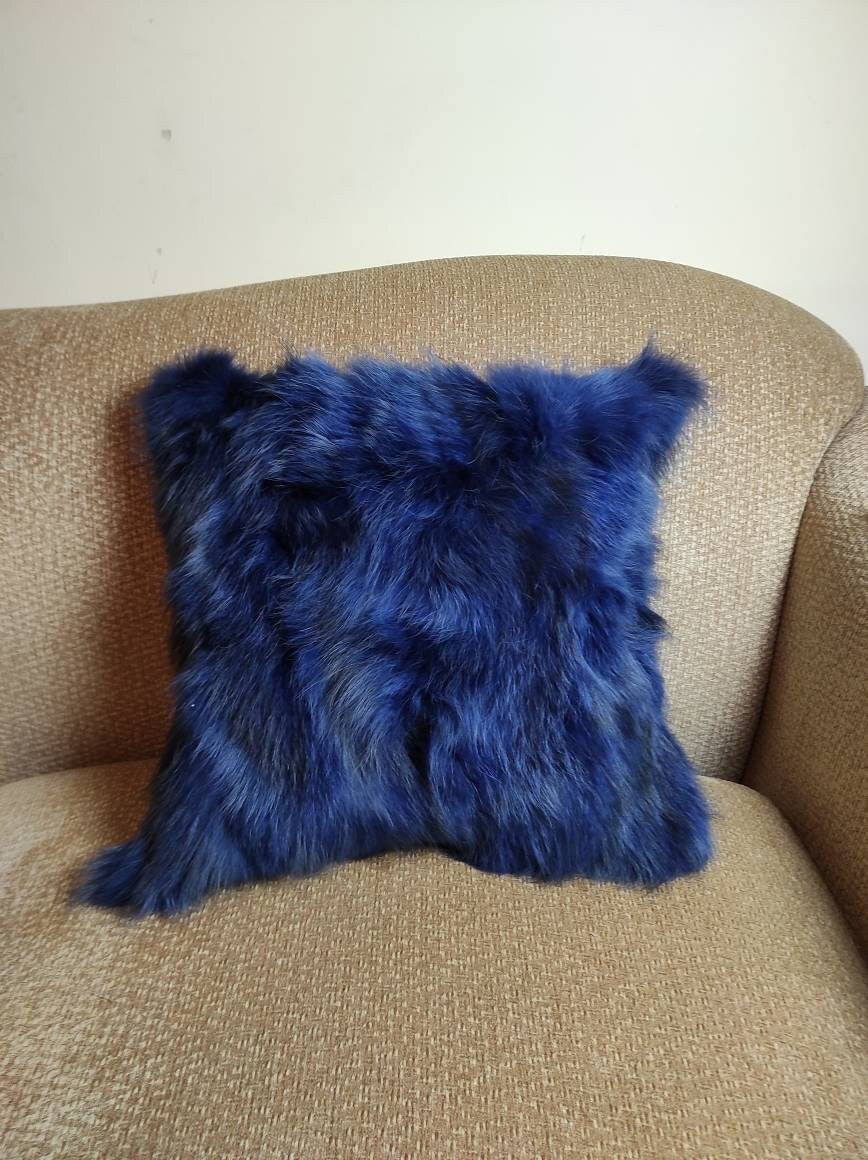 Fur pillowcases, fox fur pillowcases, real fur pillowcases