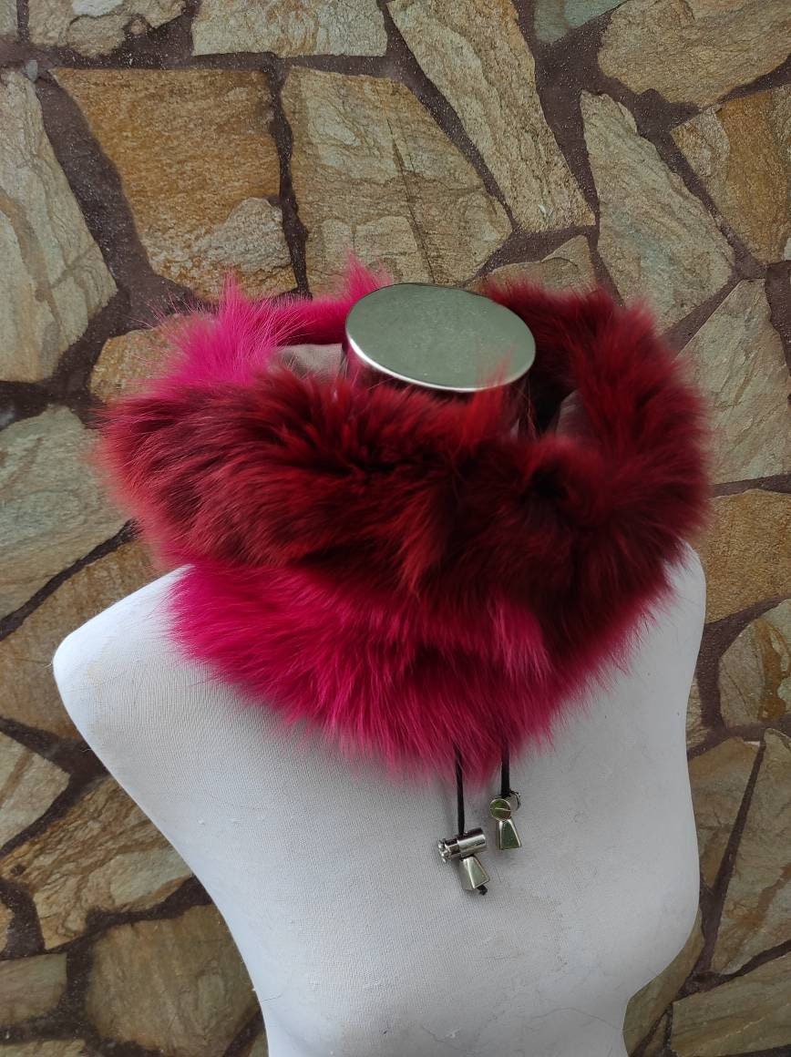 Fur scarves, fur scarf womens, fox fur scarf, fur collar
