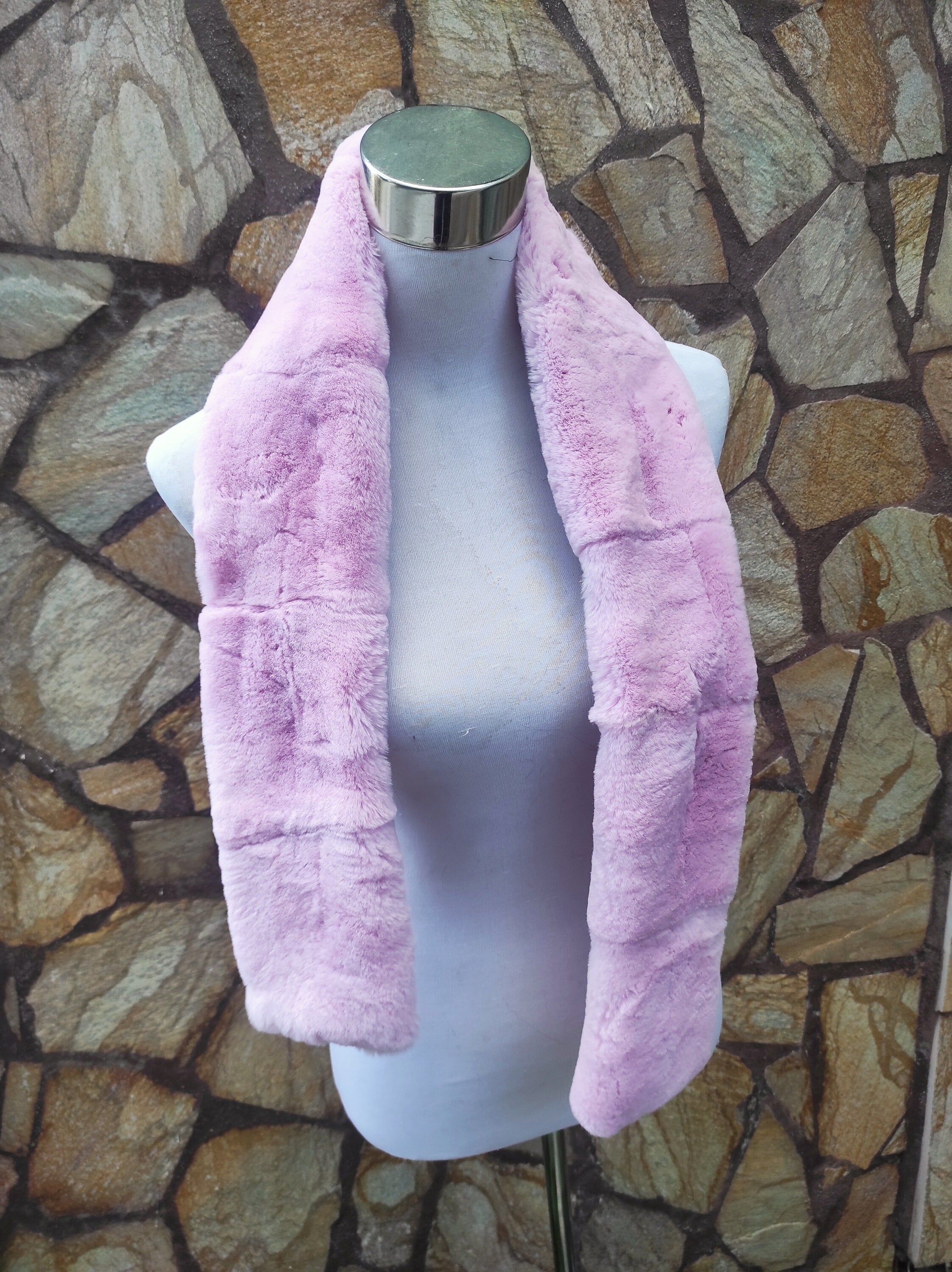 Fur scarves, fur scarf womens, rex rabbit fur scarf, fur collar