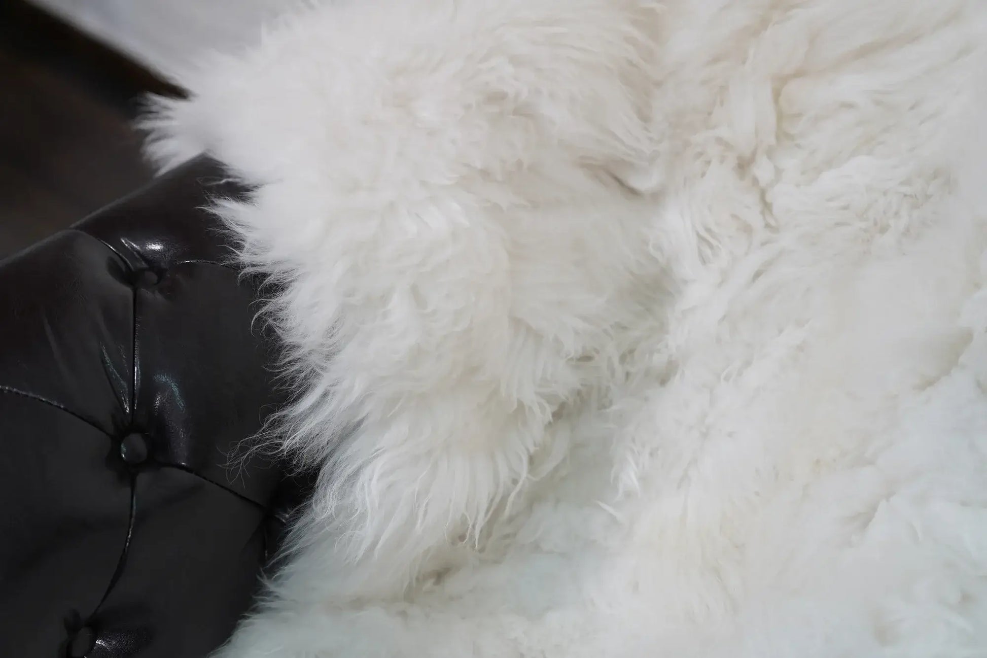 Alpaca throw blanket white natural wool shown full surface displaying consistent pure luminous white tone and soft natural alpaca texture — Greek craftsmanship, TatiFurs
