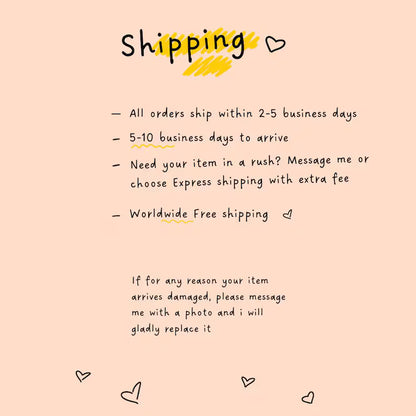 Shipping about tatifurs