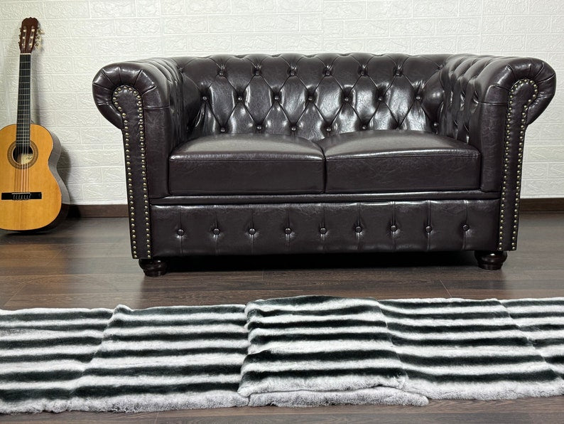 Real Full Skin Pelt Rex Rabbit Chinchilla Color Fur Blanket Throw • Housewarming Gift Sofa Cover n Bedspread •  Handmade Genuine Fur