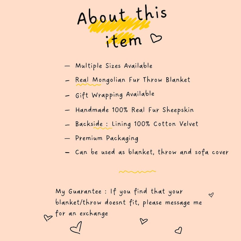 Baby Pink Real Sheepskin Fur Throw Blanket Mongolian Wool