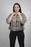Short mink fur jacket— premium handmade outerwear for cold seasons