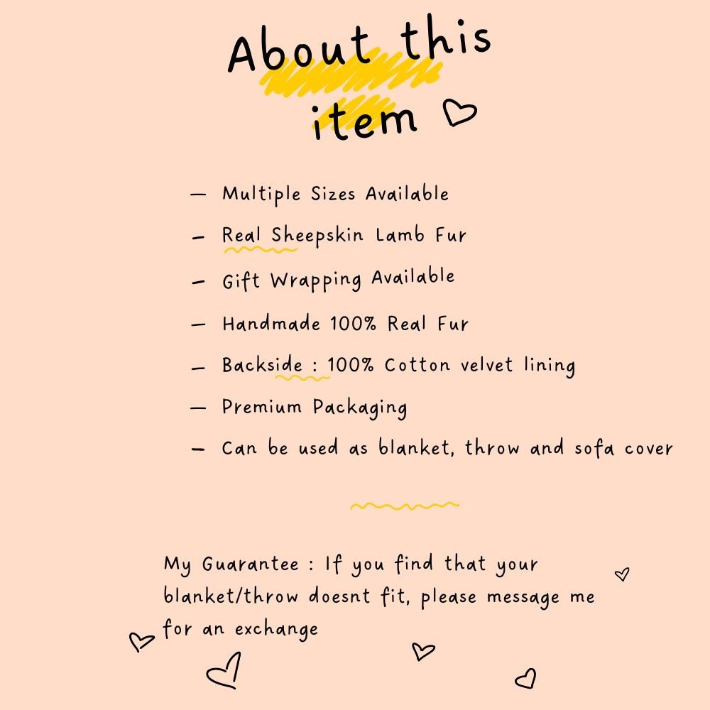 Colorful Real Sheepskin Fur Throw Blanket Lamb Wool