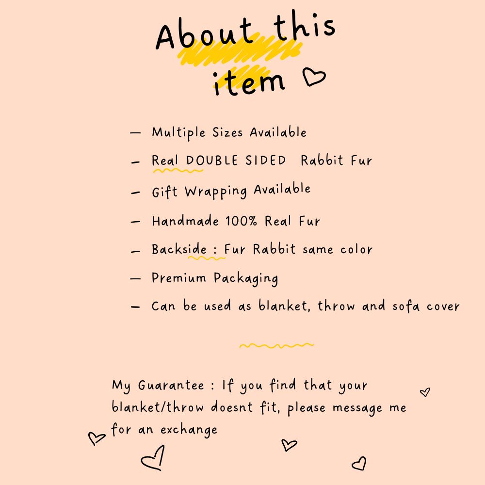 LIGHT BLUE DOUBLE SIDED Rex Rabbit Fur Blanket  •  Luxury Fur Blanket Throw  • Fur Bedspread  •  Home Warmer Blanket  • Perfect for your Living Room