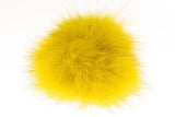 Yellow Fox Fur Cuffs