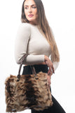 Fur bags, fur shoulder bag , natural fur bag