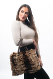Fur bags, fur shoulder bag , natural fur bag