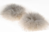 Natural Color Fox Fur Cuffs