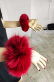 Red Fox Fur Cuffs