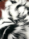 Black White Fox Fur Cuffs