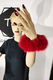 Red Fox Fur Cuffs