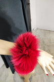 Red Fox Fur Cuffs