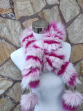 Fur scarves, fur scarf womens, fox fur scarf, fur collar