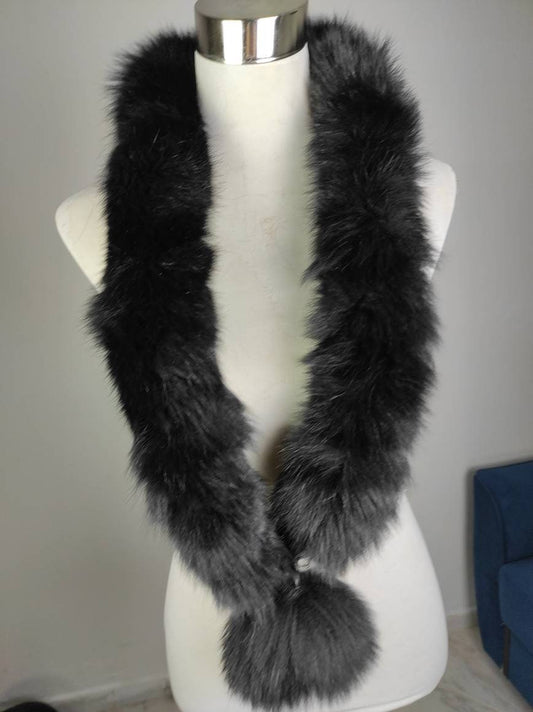 Fur scarves, fur scarf womens, fox fur scarf, fur collar