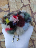 Fur scarves, fur scarf womens, fox fur scarf, fur collar