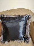 Fur pillowcases, fox fur pillowcases, real fur pillowcases