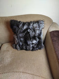 Fur pillowcases, fox fur pillowcases, real fur pillowcases