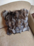Fur pillowcases, fox fur pillowcases, real fur pillowcases