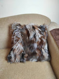 Fur pillowcases, fox fur pillowcases, real fur pillowcases