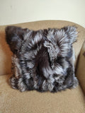 Fur pillowcases, fox fur pillowcases, real fur pillowcases