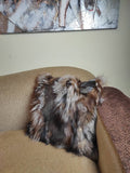 Fur pillowcases, fox fur pillowcases, real fur pillowcases