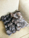 Fur pillowcases, fox fur pillowcases, real fur pillowcases