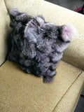 Fur pillowcases, fox fur pillowcases, real fur pillowcases