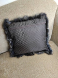 Fur pillowcases, fox fur pillowcases, real fur pillowcases