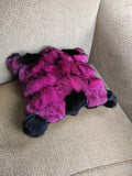 Fur pillowcases, fox fur pillowcases, real fur pillowcases