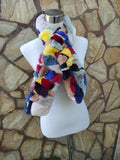 Fur scarves, fur scarf womens, rex rabbit fur scarf, fur collar
