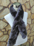 Fur scarves, fur scarf womens, rex rabbit fur scarf, fur collar