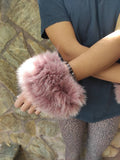 Lydia Fox Fur Cuffs