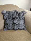 Fur pillowcases, fox fur pillowcases, real fur pillowcases