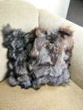 Fur pillowcases, fox fur pillowcases, real fur pillowcases