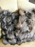 Fur pillowcases, fox fur pillowcases, real fur pillowcases