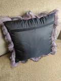 Fur pillowcases, fox fur pillowcases, real fur pillowcases