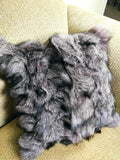 Fur pillowcases, fox fur pillowcases, real fur pillowcases