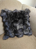 Fur pillowcases, fox fur pillowcases, real fur pillowcases